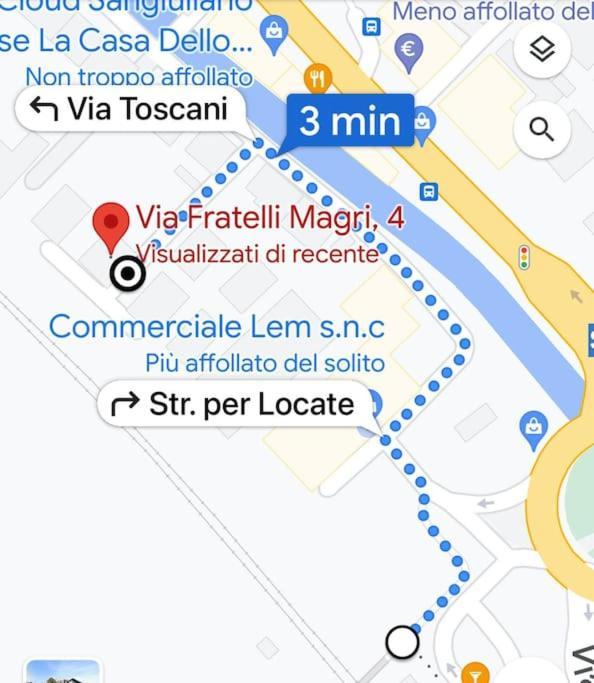 Apartamento Mansarda Antica Milano San Giuliano Milanese Exterior foto